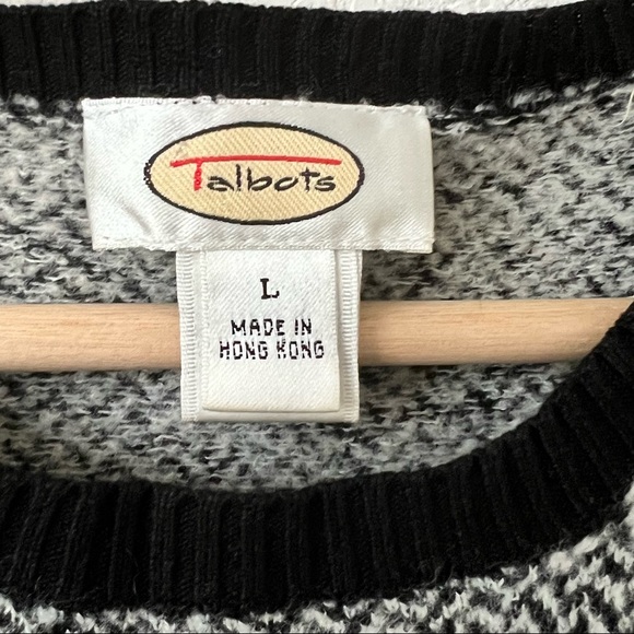 Talbots Cropped Short Sleeve Sweater - Picture 2 of 4